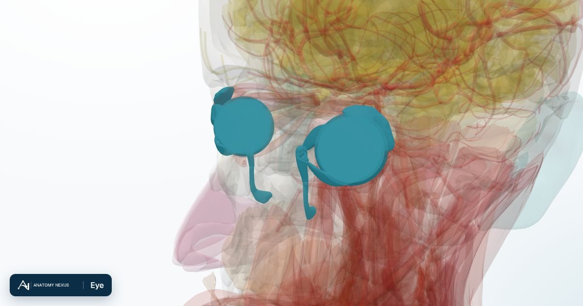 3D model of the Eye in the Anatomy Nexus anatomy atlas